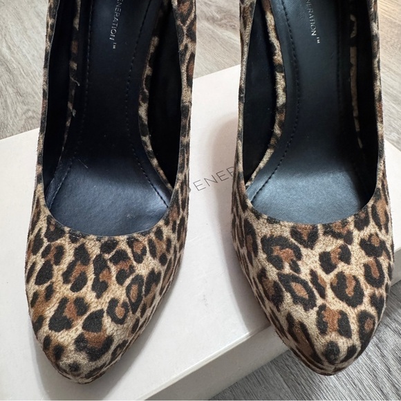 BCBGeneration Leopard Print High Heel Shoes Women’s 10 - Picture 6 of 11
